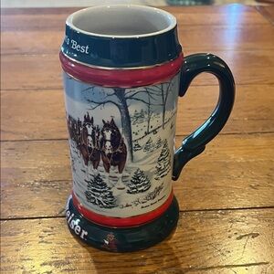 Vintage Budweiser Stein. 1991 Collector’s Series.